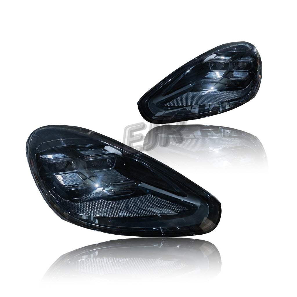 Porsche Cayenne 958.2 left and right LED matrix-style headlight set