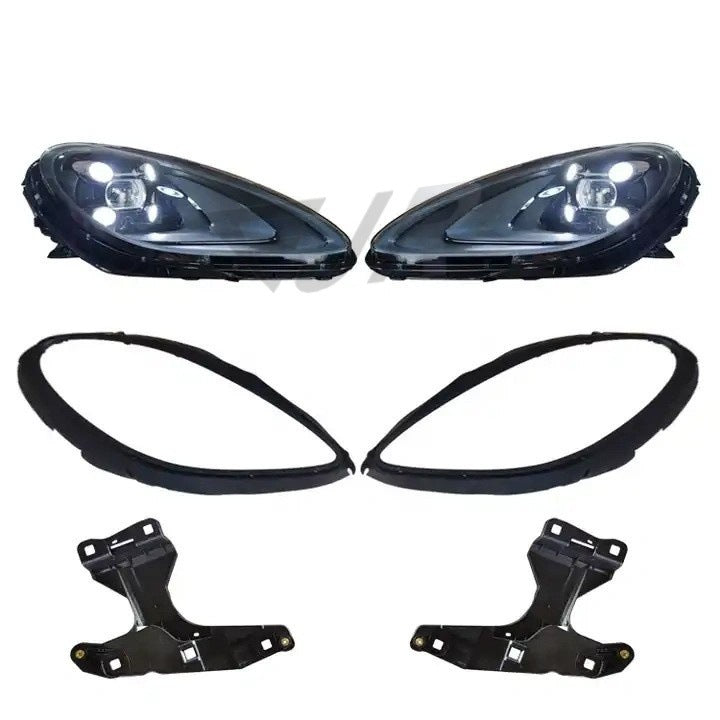 Porsche Macan 95B modern LED headlight styling