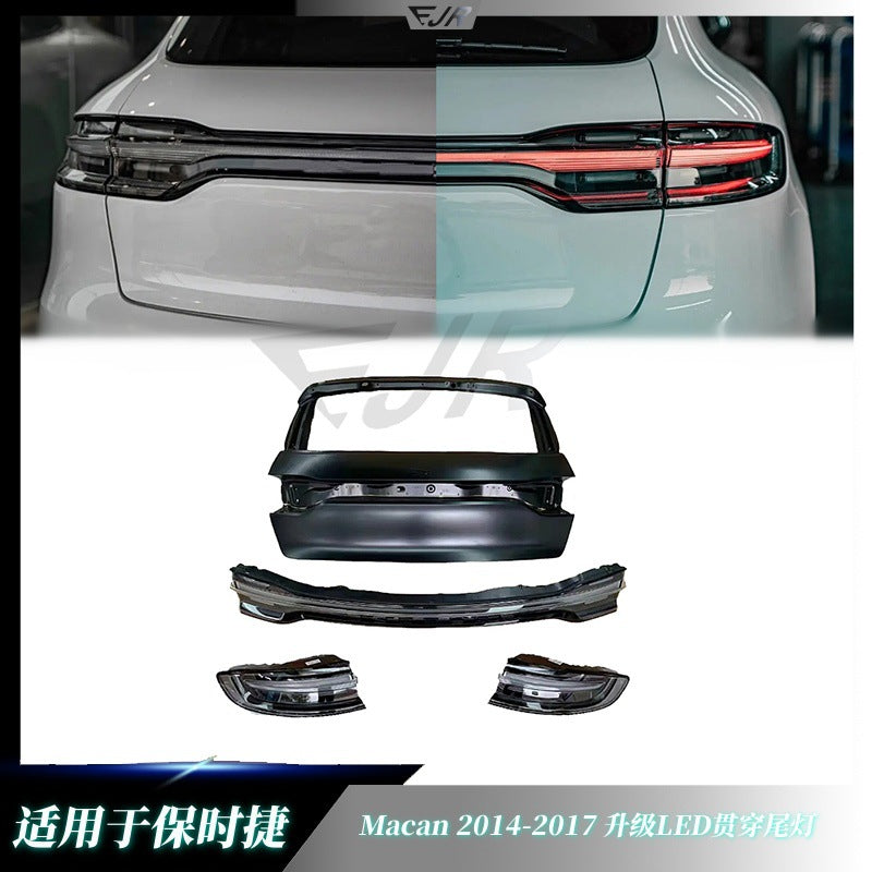 Porsche Macan full-width LED rear tail light conversion assembly