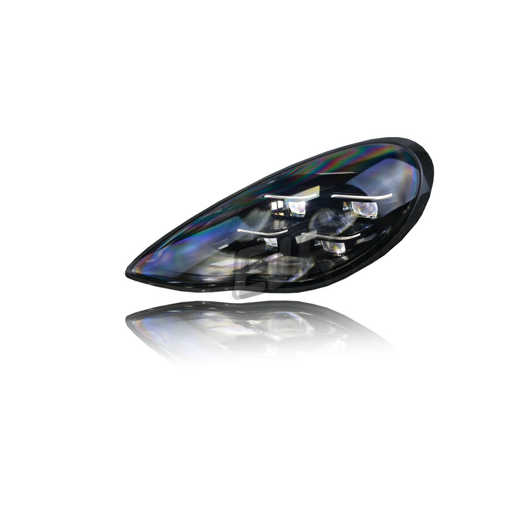Porsche Panamera 970.1 LED matrix style headlight front view