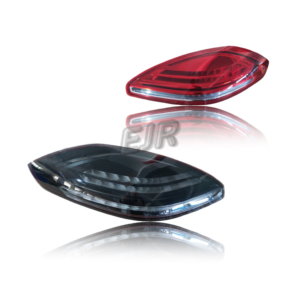 Porsche Panamera 970.2 red and smoked LED tail light style options