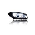 BMW 5 Series F10 F18 2011–2017 LED Angel-Eye Headlight Assembly Pair