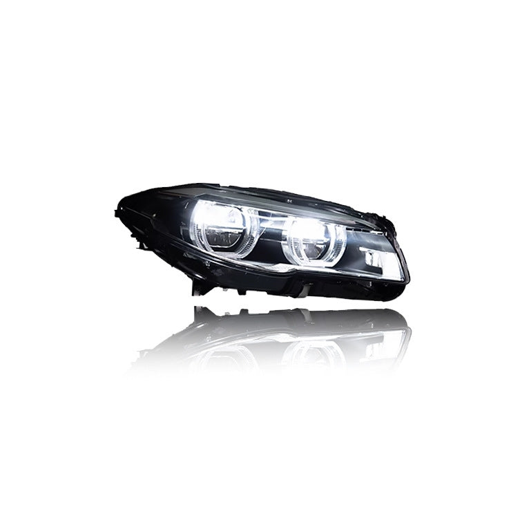 BMW 5 Series F10 F18 2011–2017 LED Angel-Eye Headlight Assembly Pair