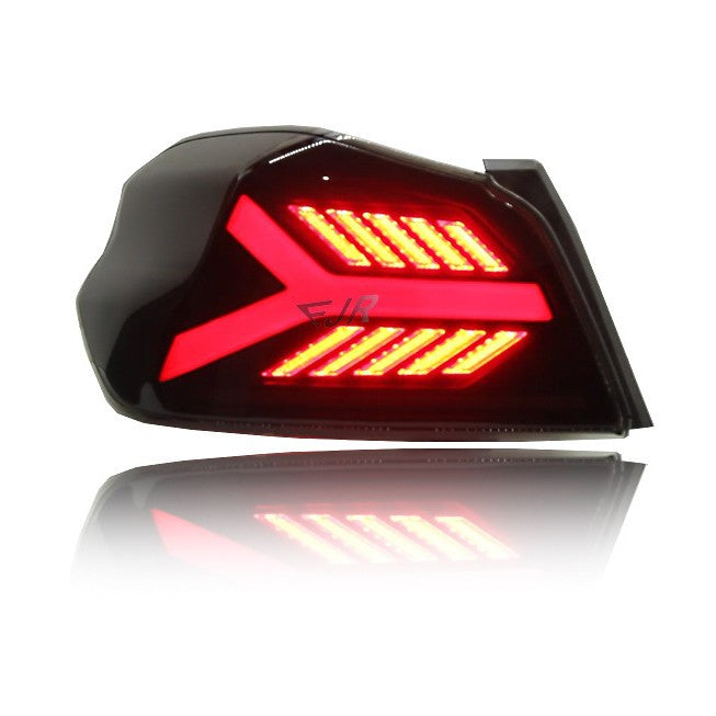 Subaru WRX STI 2015-2021 Y-style sequential LED tail light illuminated