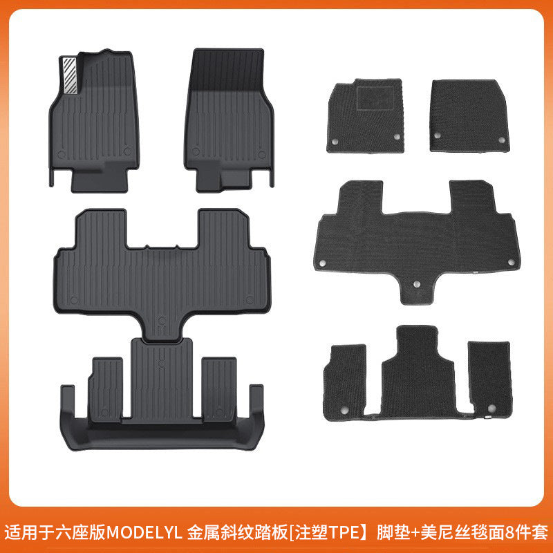 Tesla Model YL TPE floor mat set